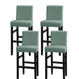 Lellen Bar Stool Covers Jacquard Pattern Bar Stool Chair Covers Bar Chair Covers Barstool Covers Slipcovers Pub Counter Stool Chair Covers Counter Height Stool Seat Covers Barstool Slipcovers