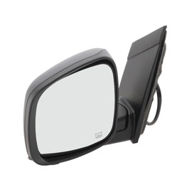 KarParts360 For Chrysler Town & Country 2008-2016 Door Mirror Driver Side | Textured Black | Manual Folding | Heated | Power | Excluded Signal Light | w/One Touch Feature | For CH1320370 | 5113409AM