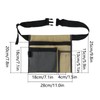 BE-TOOL Multifunctional Tool Waist Belt Bag 6-Pocket Single Side Tool