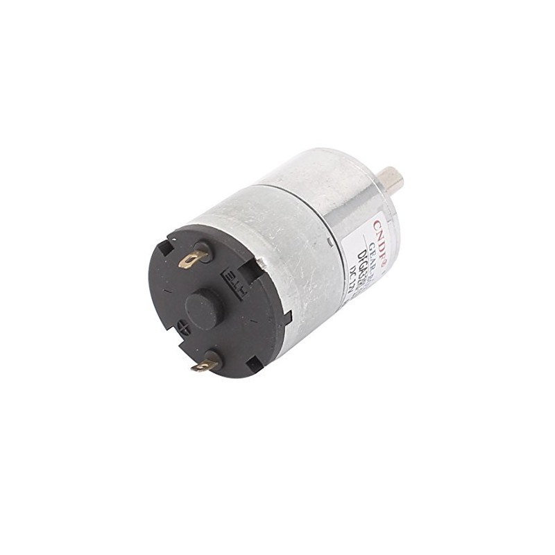 uxcell® DC 12V 380-500RPM Electric Powerful High Torque Gear Box