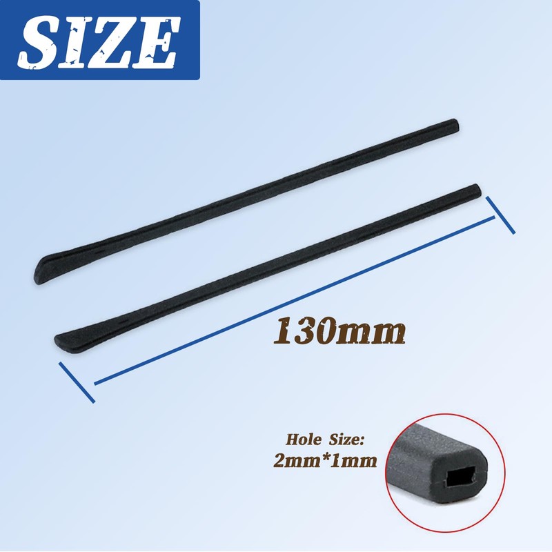 TORWOL Eyeglass Replacement Temples,Anti-Slip Long Silicone Glasses End Tips Ear