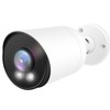 Hik-Vision/Uniview Compatible 4MP PoE IP Bullet Camera with Audio, IP