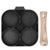 4Hole Frying Pot NonStick Egg Pancake Cooking Pan Cookware For