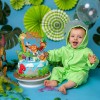 CONEJO MODA Decoración Pastel La Selva Animales Letrero Feliz Cumpleaño