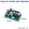 LAOMAO PWM DC Motor Control Unit, DC 10-60V 20A Continuous