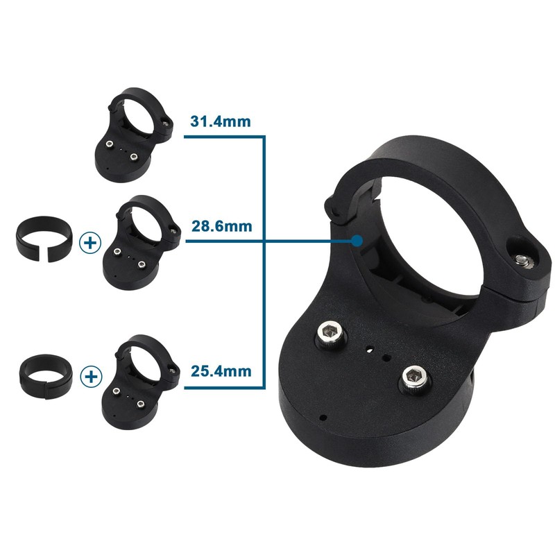 VGOL Seat Post Quarter Turn Mount Compatible with Garmin Varia