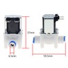 Metaland Water Inlet Solenoid Valve DC24V 1/4" Normally Closed for