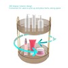 Makeup Organizer Rack 2 Tier 360 Deg Rotation Space Saving