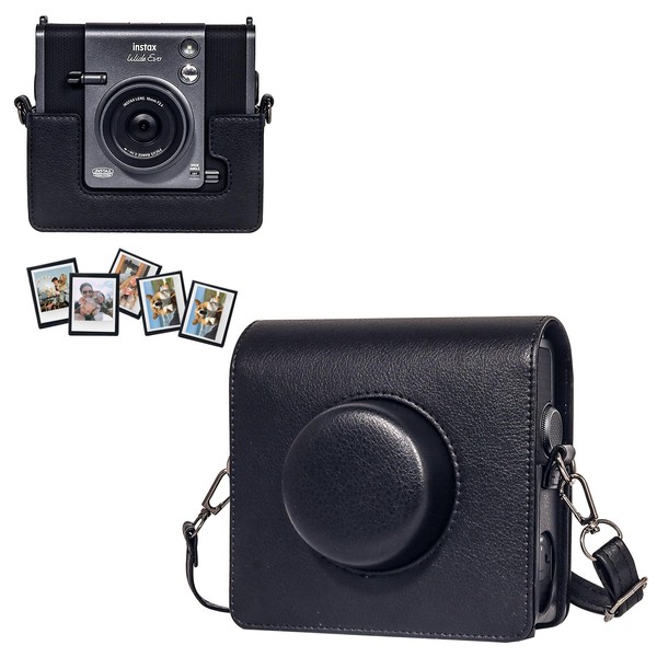 CAIYOULE Camera Case for Fujiflim Instax Wide EVO 2-in-1 Instant
