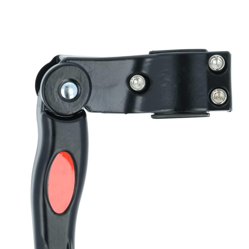 vhbw Bike Bicycle Kickstand Side Stand Black for Bikes, Mountain
