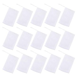 Healeved Red de Espuma Doble Capa para Jabón 50 Bolsas de Malla, Uso en Cuerpo y Rostro, Adecuado para Baño y Ducha