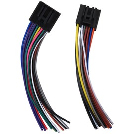 Power 4-Speakers Car Stereo Radio Male Wire Harness Replacement Fit for GMC 2007-2014 Yukon