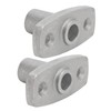 2Pcs Top Mount Rowlock Socket 1/2 Inch Rugged Reliable Oar