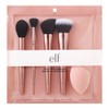 e.l.f. Complexion Essentials - Juego de brochas y esponjas, corrector,