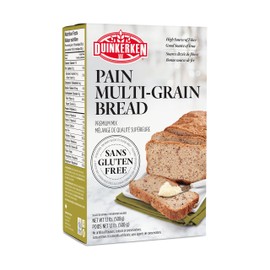 DUINKERKEN FOODS Gluten Free High Fiber, Multi-Grain Bread Mix, 500 Grams