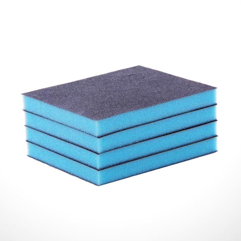 KOMBIUDA 4pcs Emery Sponge Wipe Brushes Durable Cleaning Sponges for