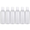 Minkissy 6pcs 250ml Portable Travel Bottles Plastic Refillable Bottles Plastic