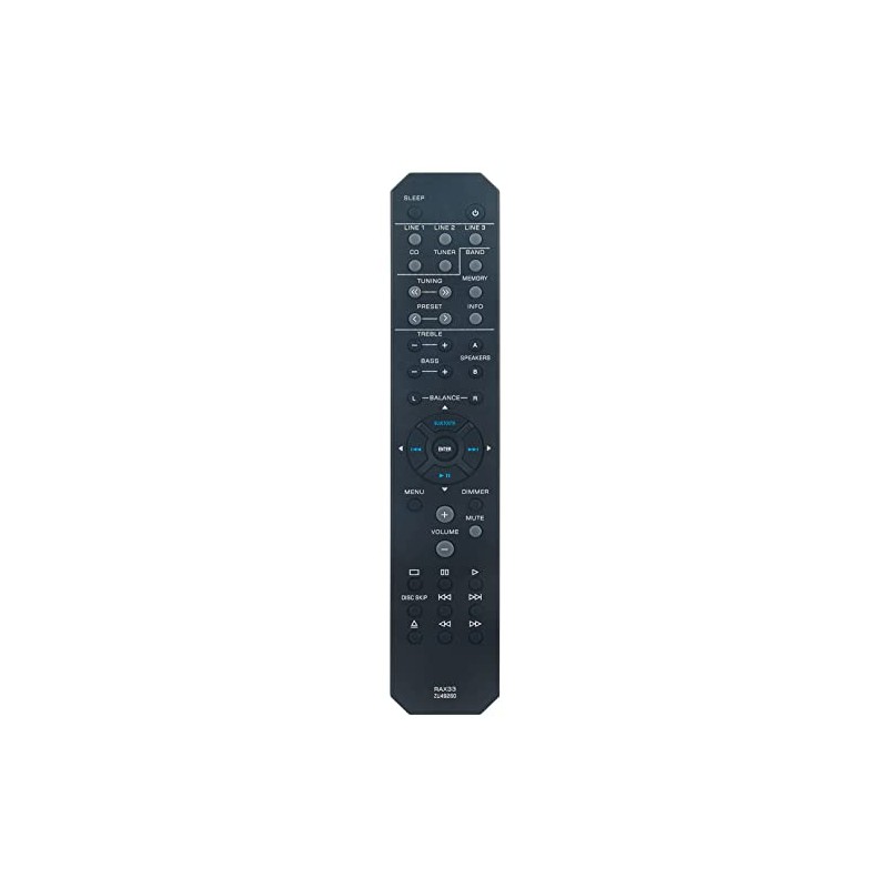 RAX33 ZU49260 Replace Remote Control Work for Yamaha Stereo Receiver