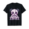 Goth Pastel Cute Creepy Kawaii Panda Voodoo Doll T-Shirt