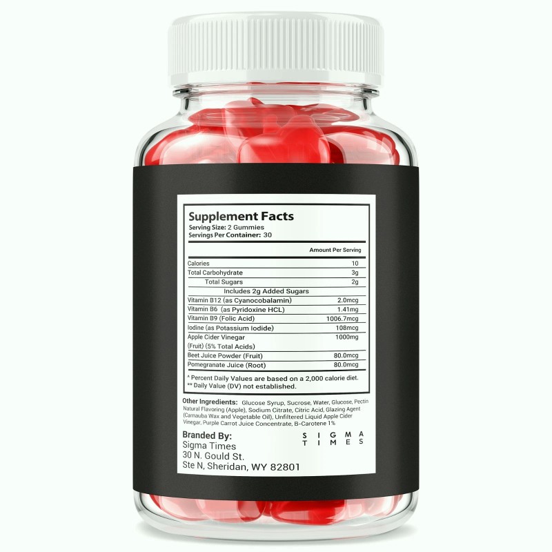 Sigma Times Trion Max Gummies for Men - TrionMax Male