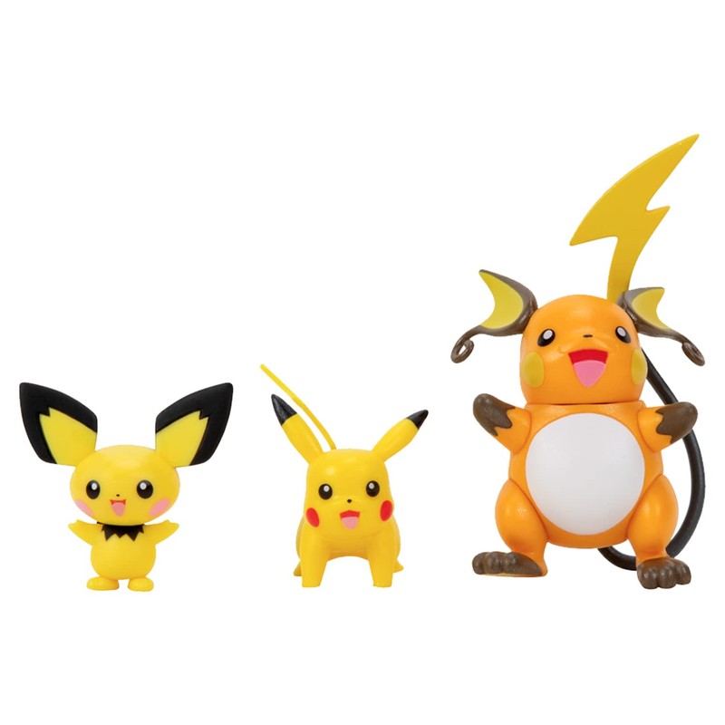 Pokémon Bandai Evolution Pack Pichu, Pikachu & Raichu – Pichu