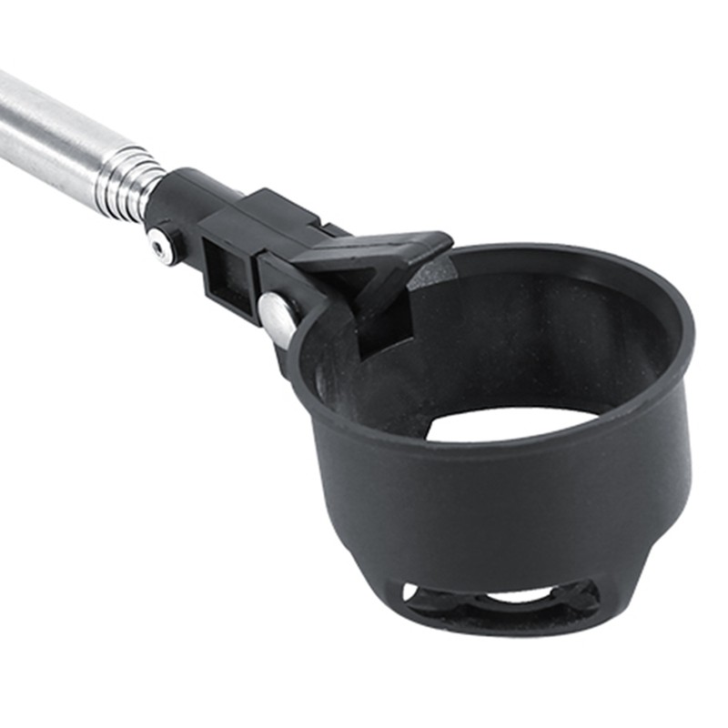 Retractable Stainless Steel Shaft Scoop Telescopic Golf Ball Retriever Pick
