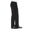 Mens Classic Fit Flat Front Hidden Expandable Waist Dress Pants