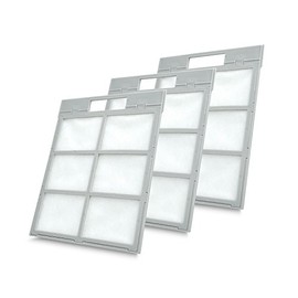 SereneLife Relax AZPAIRFLT3 Replacement Air Filters Pack of 3 White
