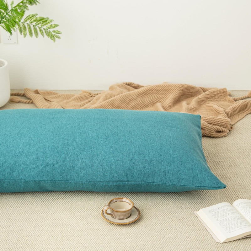 Haguko 68 120 Linen Texture Nordic Peach Skin Soft Touch