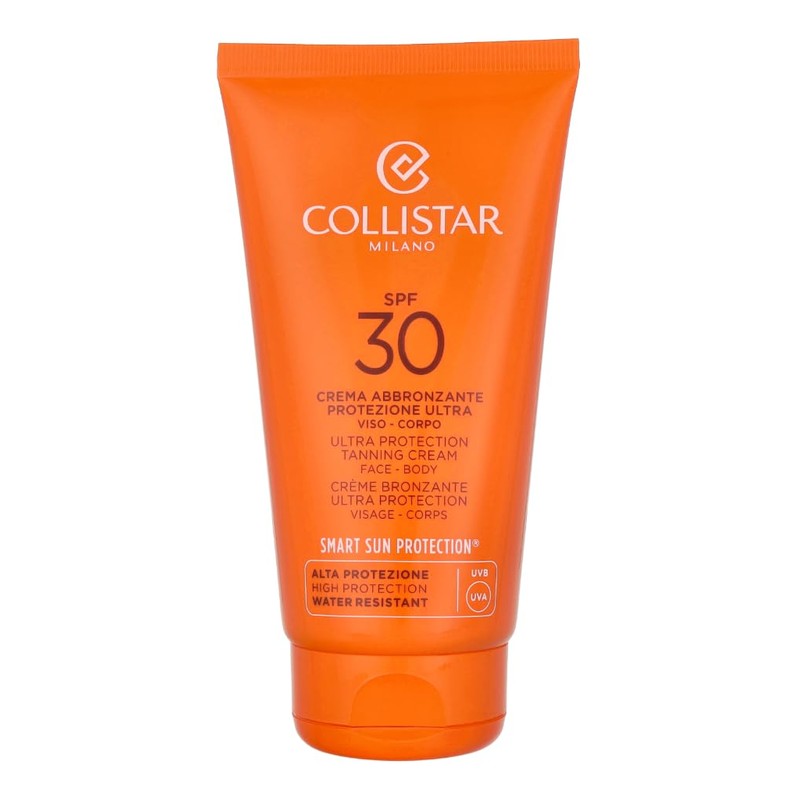 Collistar SPF30 Water Resistant Ultra Protection Tanning Cream, 150 ml