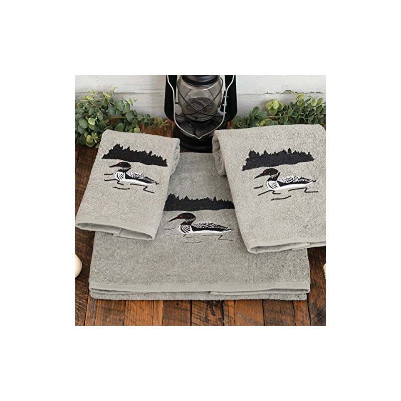 BLACK FOREST DECOR Loon Lake Bath Towel