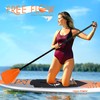 SereneLife Stand Up Paddle-Board Adjustable Paddle - Adjustable Water Paddle
