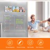 Clear Acrylic Magnetic Dry Erase Board with Monthly & Weekly