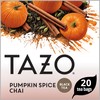 TAZO Pumpkin Spice Chai Black Tea Bags, Moderate Caffeinated Tea,