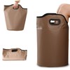 Collapsible Foot Bath Basin with Drainage Hole, Portable Foot Soak