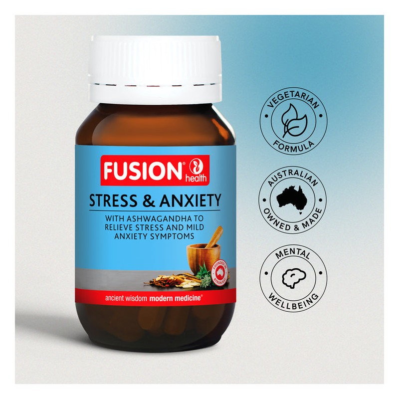Fusion Health Stress & Anxiety 30t
