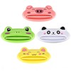 4 Pack Cute Cartoon Animal Toothpaste Tube Squeezer Clips for