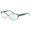 Progressive Multifocus Reading Glasses,Blue Light Blocking Readers Eyeglasses