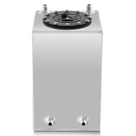 DNA MOTORING 19 Gallons Aluminum Top-Feed Fuel Cell Gas Tank 30"(L) x 17"(W) x 7"(H),ALU-FT-RE-19G