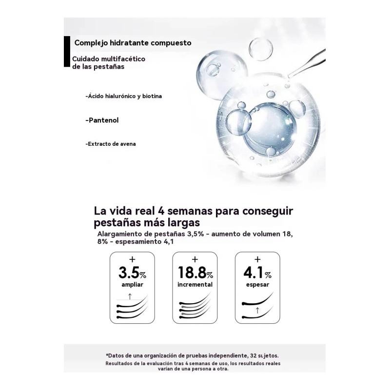 Kit De Cuidado De La Piel Eyelash Growth Serum 4.5ml