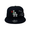 Unbranded Los Angeles LA Rose With Love Heart Snapback Hat