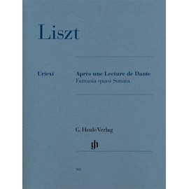 Aprés une Lecture de Dante: Instrumentation: Piano solo (G. Henle Urtext-Ausgabe)