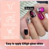 Esmalte Semipermanente Gel Efecto Ojo Gato 12 Ml+ Iman, 5pcs