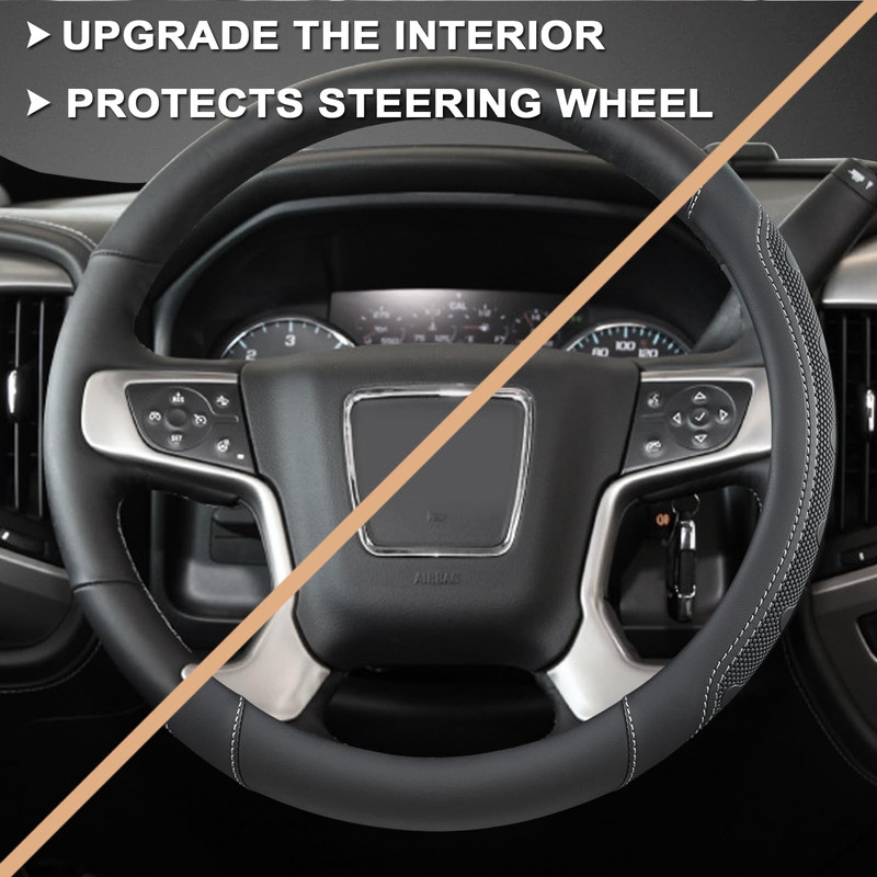 GIANT PANDA Steering Wheel Cover for GMC Sierra Acadia Terrain