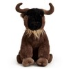 Zappi Co Wilhelmina the Wildebeest Plush Toy (22cm) Gnu Great