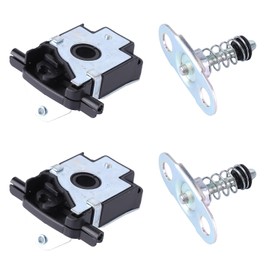 2 x Bonnet Lock Top and Base Compatible with 3 Series E46 5 Series E39 X5 E53 Z8 E52 51238229807 51238203859 Front Flap Lock Lower Part Bonnet Lock
