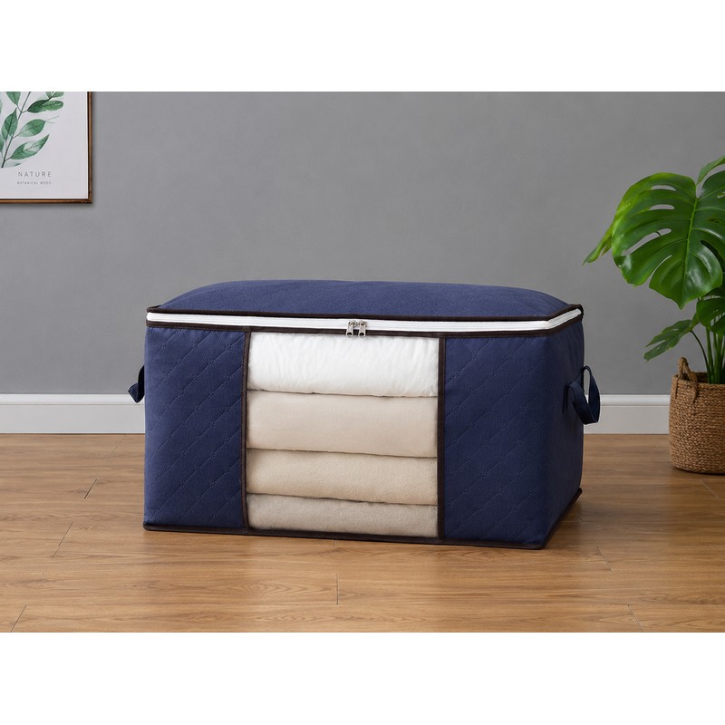 3-Pack Large Storage Bags for Closet Organization – Moisture-Resistant Non-Woven