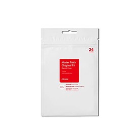 COSRX Master Patch Original Fit (24 counts) Absorbing Pimple Patches, Hydrocolloid Spot Treatment, Blemish Cover, Acne Spot Stickers, 3 Sizes