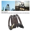 3.6ft Bicycle Lock with Mounting Bracket Anti Theft Universal 5