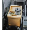 GORDON MILLER 1739745 Car Dust Box with Drink Holder, Coyote